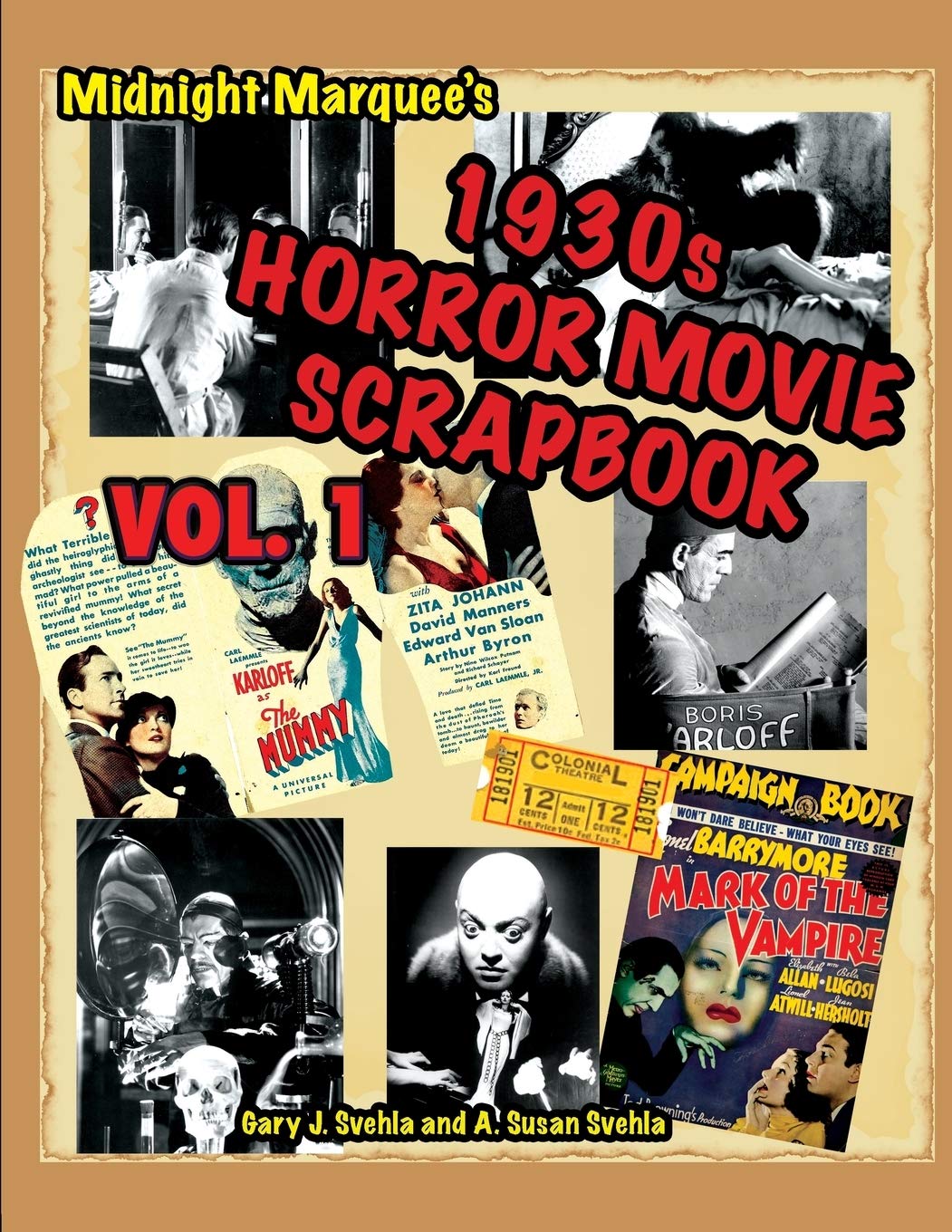 Midnight Marquee's 1930s Horror Movie Scrapbook Vol. 1
