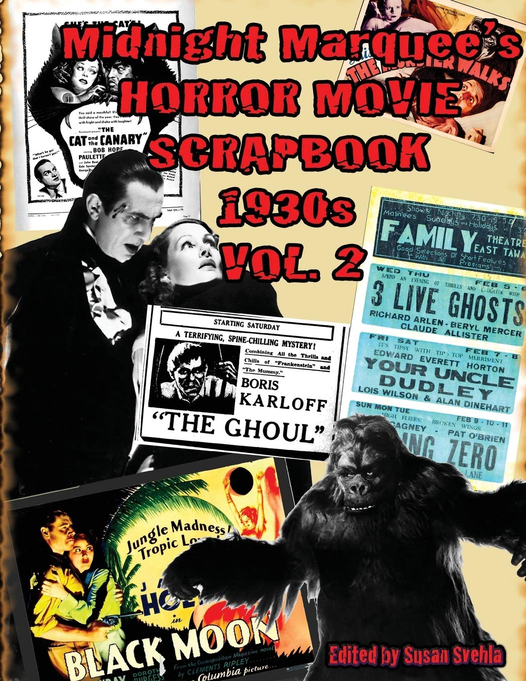 Midnight Marquee's 1930s Horror Movie Scrapbook Vol. 2